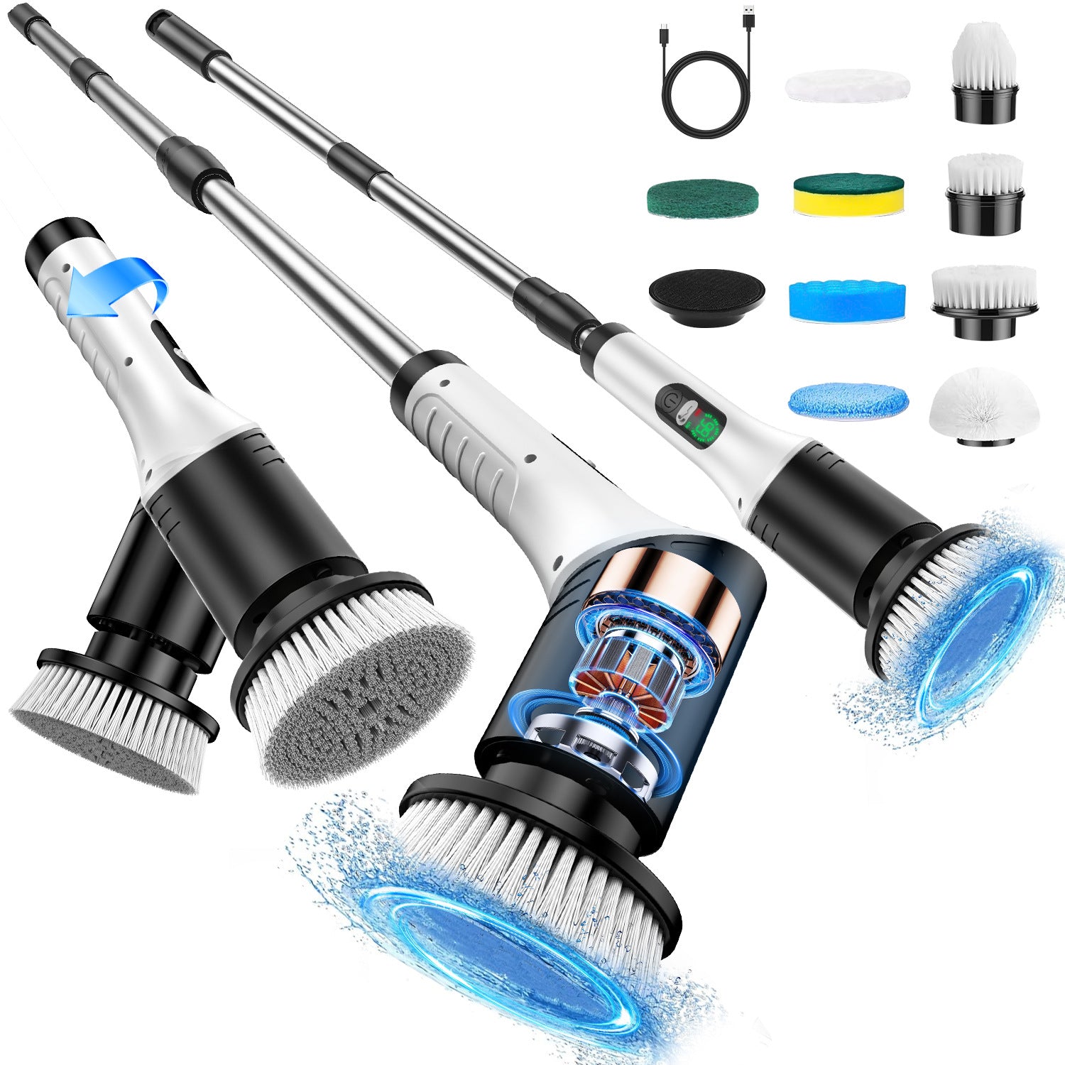 Electric Spin Scrubber