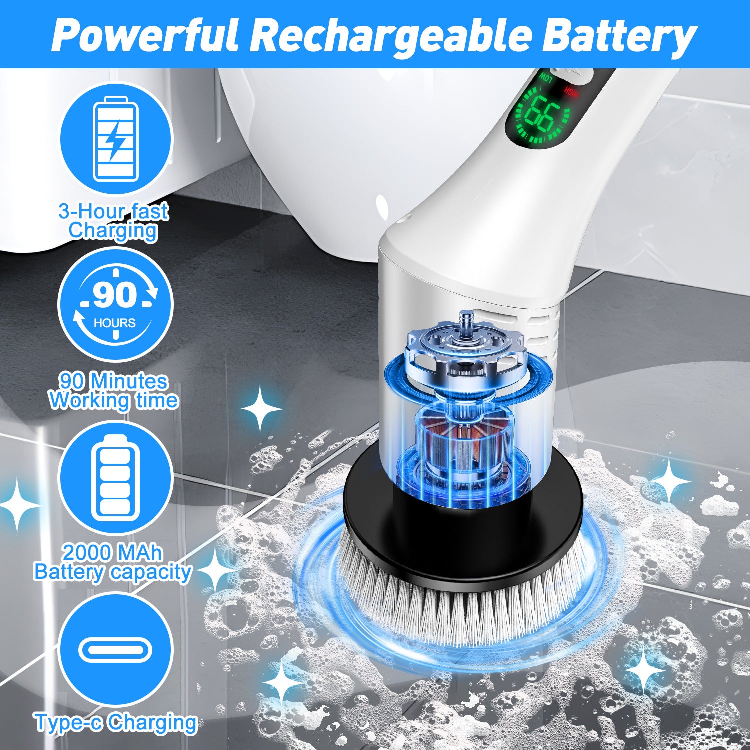 Electric Spin Scrubber