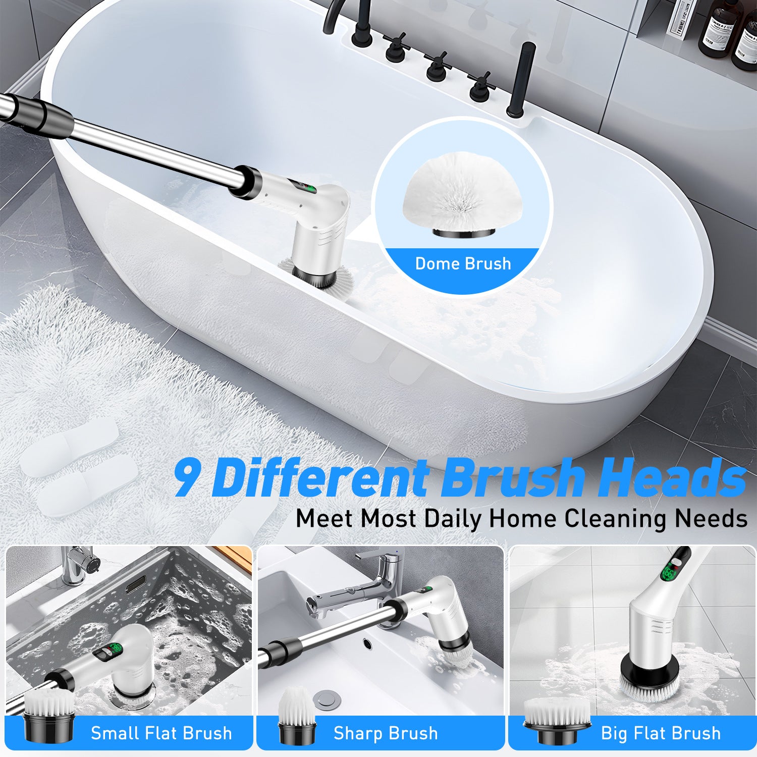 Electric Spin Scrubber